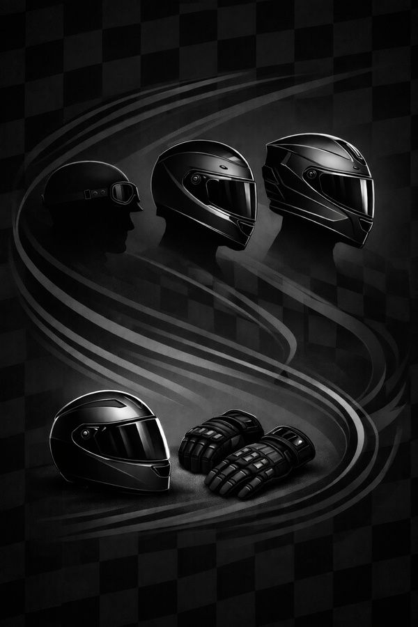 История мотоэкипировки