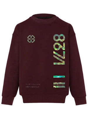 Свитшот BASE DARK RED IRIDIUM