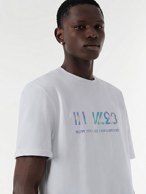 Футболка DENSE 100 WHITE IRIDIUM