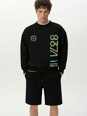 Свитшот BASE BLACK IRIDIUM 