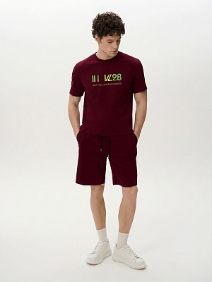 Футболка BASE DARK RED IRIDIUM