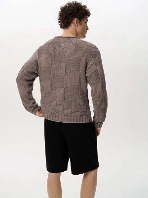Свитер PIXELED GREY