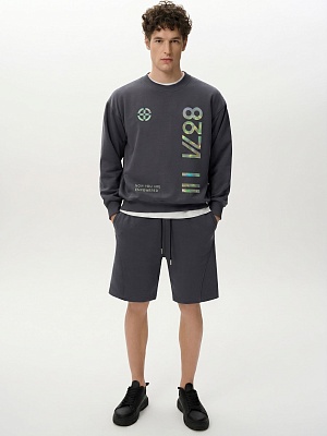 Свитшот BASE ASPHALT IRIDIUM 