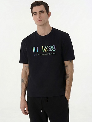 Футболка DENSE 100 BLACK IRIDIUM