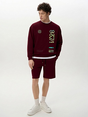 Свитшот BASE DARK RED IRIDIUM