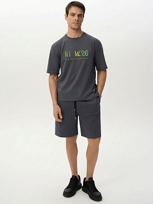 Футболка BASE ASPHALT IRIDIUM