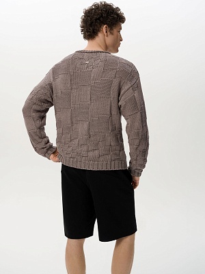 Свитер PIXELED GREY