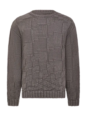 Свитер PIXELED GREY